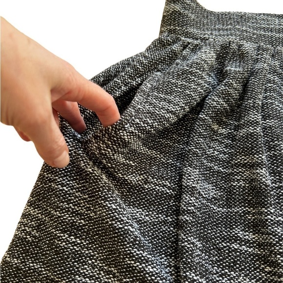Free People Holly Go Lightly Black and white tweed pull on mini skirt size XS - Picture 5 of 11